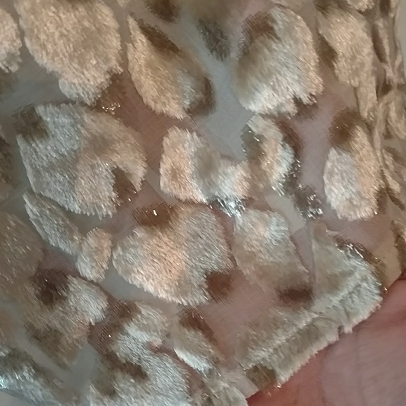 Anthropologie TINY Mixed Media Velour Top - Picture 5 of 5